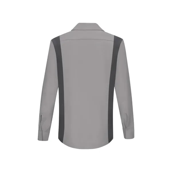 Red Kap Shirts - Women's Long Sleeve Performance Plus Shop... from ASI 86018 Scrub Authority / Uniform Stores