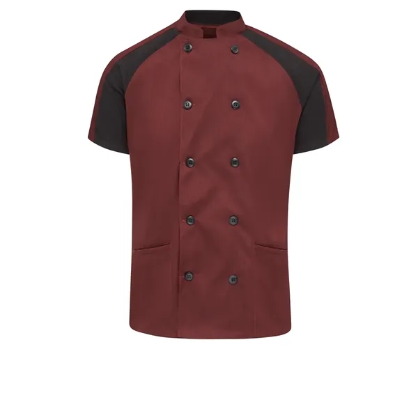 Red Kap Culinary - Women's Airflow Raglan Chef Coat with...... from ASI 86018 Scrub Authority / Uniform Stores