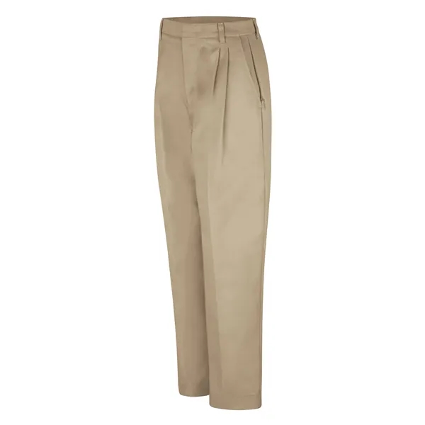 Red Kap Pleated Twill Slacks... from ASI 86018 Scrub Authority / Uniform Stores