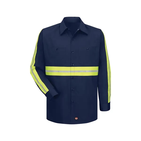 Red Kap Wrinkle-Resistant Long Sleeve Cotton Work Shirt... from ASI 86018 Scrub Authority / Uniform Stores