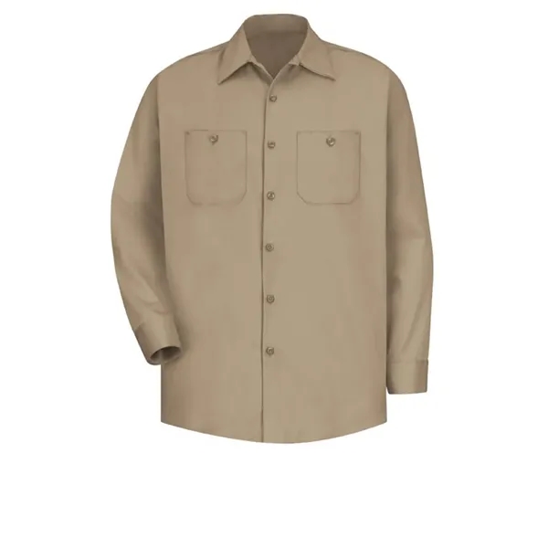 Red Kap Wrinkle-Resistant Long Sleeve Cotton Work Shirt... from ASI 86018 Scrub Authority / Uniform Stores