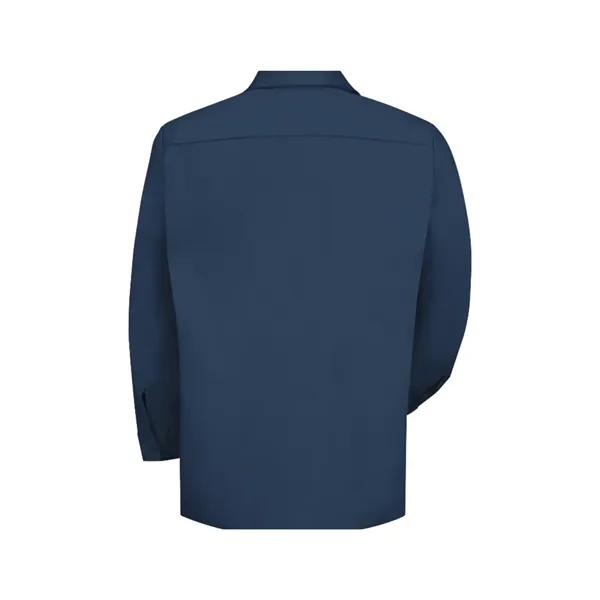Red Kap Wrinkle-Resistant Long Sleeve Cotton Work Shirt... from ASI 86018 Scrub Authority / Uniform Stores