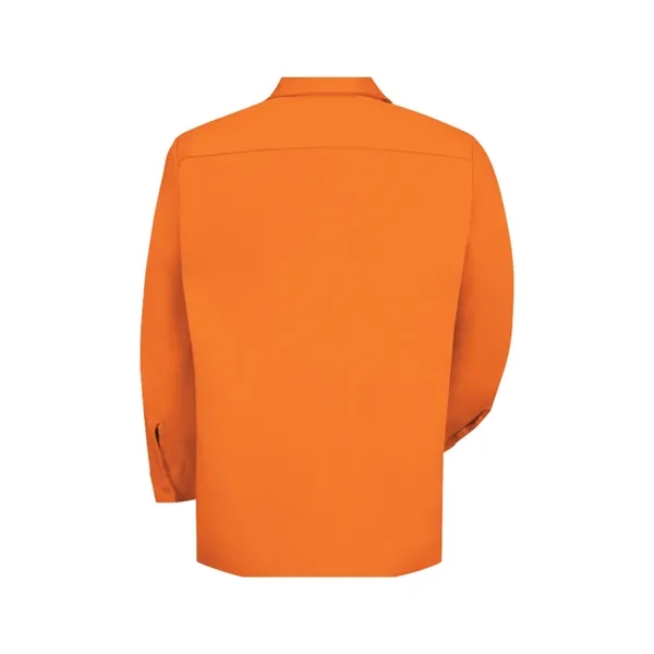 Red Kap Wrinkle-Resistant Long Sleeve Cotton Work Shirt... from ASI 86018 Scrub Authority / Uniform Stores