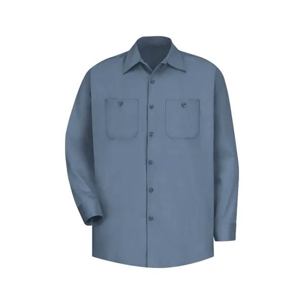 Red Kap Wrinkle-Resistant Long Sleeve Cotton Work Shirt... from ASI 86018 Scrub Authority / Uniform Stores