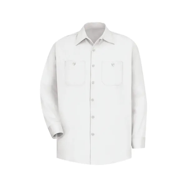 Red Kap Wrinkle-Resistant Long Sleeve Cotton Work Shirt... from ASI 86018 Scrub Authority / Uniform Stores