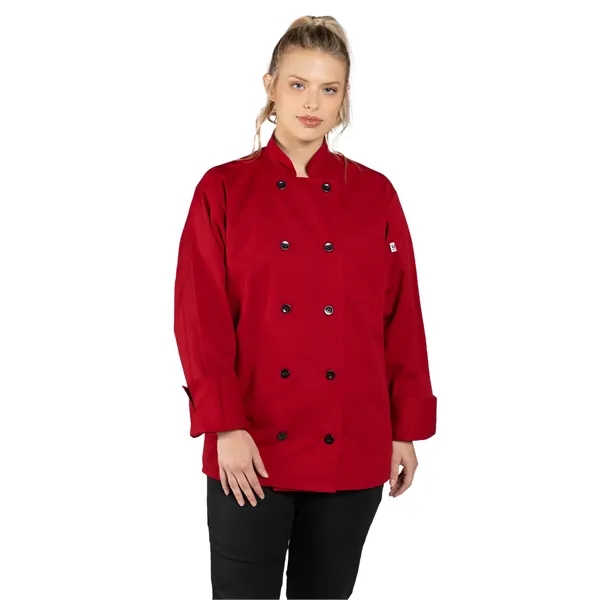 Uncommon Threads Unisex Moroccan Chef Coat - Colors.... from ASI 86018 Scrub Authority / Uniform Stores