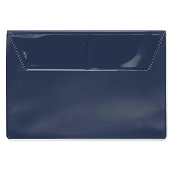 Auto owner's manual holder made of vinyl with two business card... from ASI 54040 Fey Promo