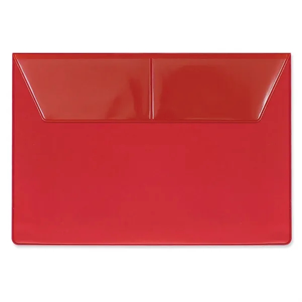 Auto owner's manual holder made of vinyl with two business card... from ASI 54040 Fey Promo