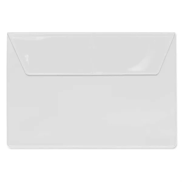 Auto owner's manual holder made of vinyl with two business card... from ASI 54040 Fey Promo