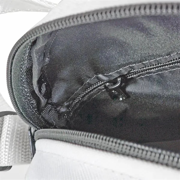 USA made crossbody bag with full color front and back, adjustable... from ASI 67557 LimeLight Ent