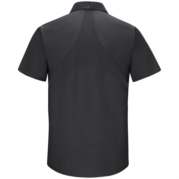 Red Kap Men's Short Sleeve Work Shirt With Mimix... from ASI 86018 Scrub Authority / Uniform Stores