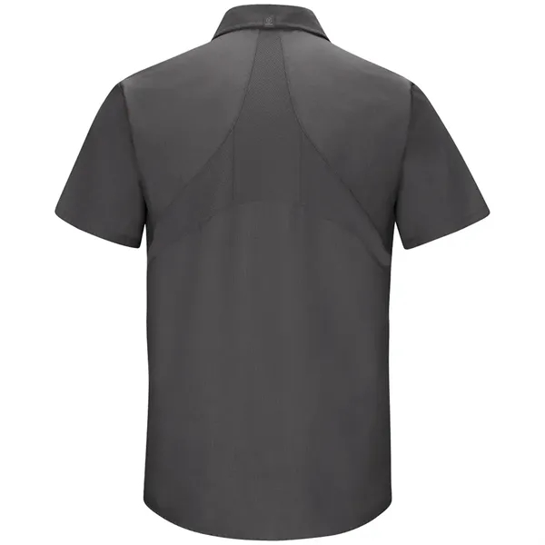 Red Kap Men's Short Sleeve Work Shirt With Mimix... from ASI 86018 Scrub Authority / Uniform Stores