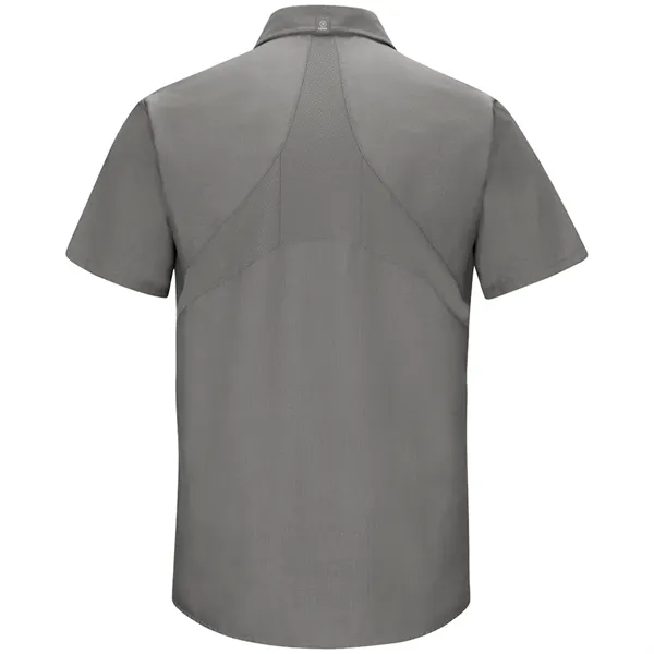 Red Kap Men's Short Sleeve Work Shirt With Mimix... from ASI 86018 Scrub Authority / Uniform Stores