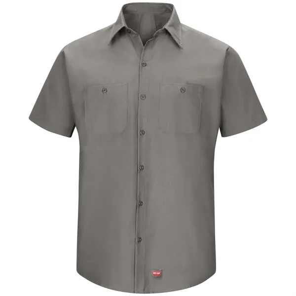 Red Kap Men's Short Sleeve Work Shirt With Mimix... from ASI 86018 Scrub Authority / Uniform Stores