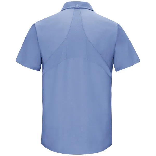 Red Kap Men's Short Sleeve Work Shirt With Mimix... from ASI 86018 Scrub Authority / Uniform Stores