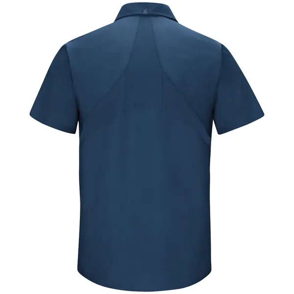 Red Kap Men's Short Sleeve Work Shirt With Mimix... from ASI 86018 Scrub Authority / Uniform Stores
