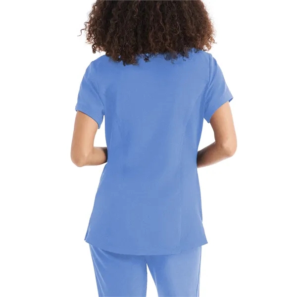 White Cross - CRFT - Women's 3-Pocket V-Neck Top... from ASI 86018 Scrub Authority