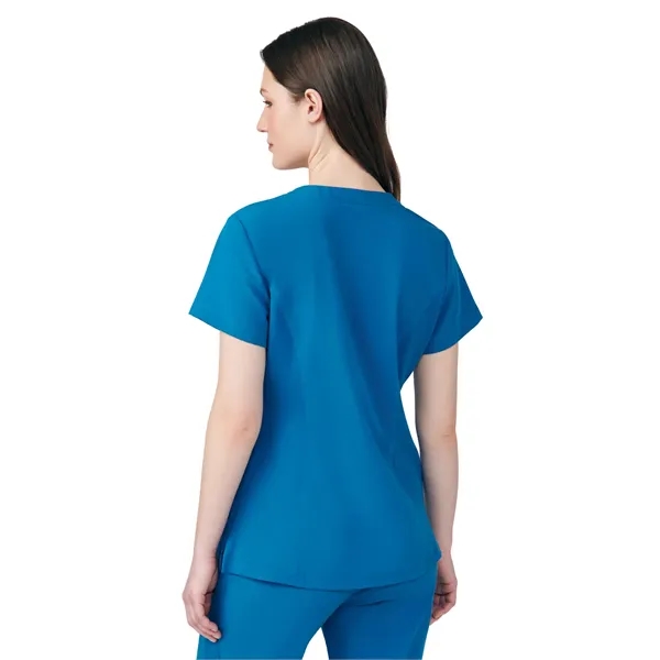 White Cross - CRFT - Women's 3-Pocket V-Neck Top... from ASI 86018 Scrub Authority