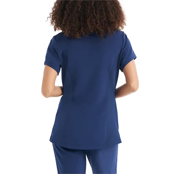 White Cross - CRFT - Women's 3-Pocket V-Neck Top... from ASI 86018 Scrub Authority