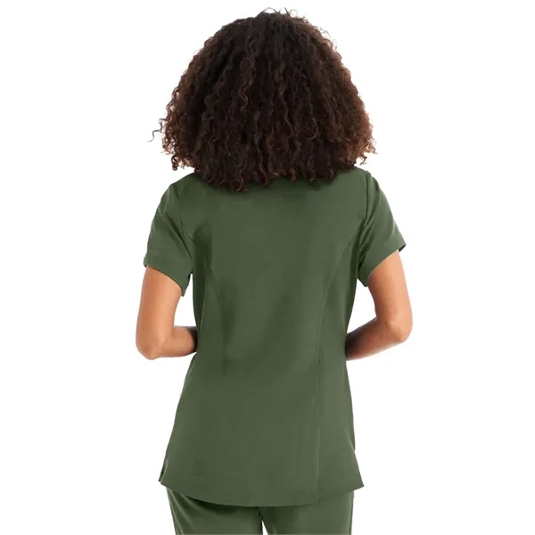 White Cross - CRFT - Women's 3-Pocket V-Neck Top... from ASI 86018 Scrub Authority