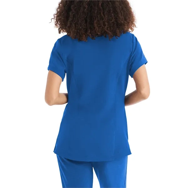 White Cross - CRFT - Women's 3-Pocket V-Neck Top... from ASI 86018 Scrub Authority