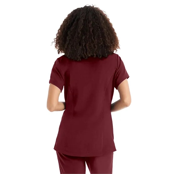 White Cross - CRFT - Women's 3-Pocket V-Neck Top... from ASI 86018 Scrub Authority