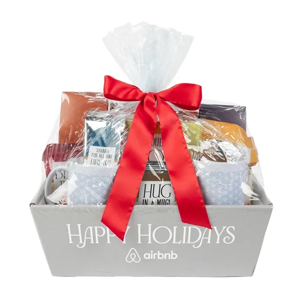 Sip and Savor Gourmet Tray with Mugs - Small... from ASI 44900 NC Custom (CI/Lanco) / Chocolate Inn