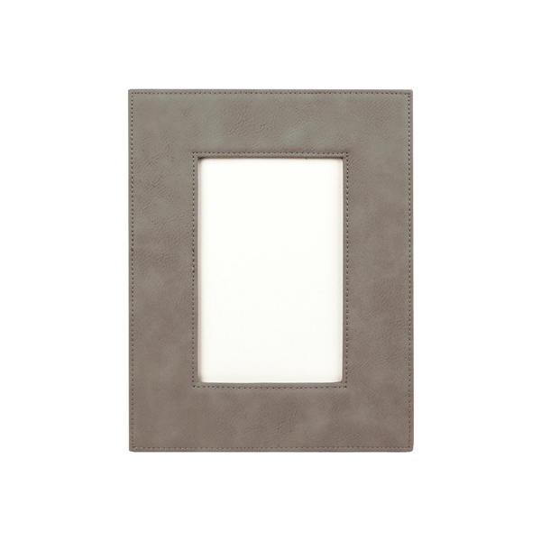 4" x6 3/4" x 8 3/4" x 3/8" gray leatherette photo... from ASI 74601 Calico
