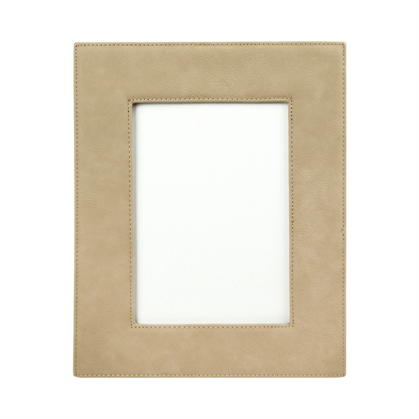 7 3/4" x 9 3/4" x 3/8" light brown leatherette photo... from ASI 74601 Calico