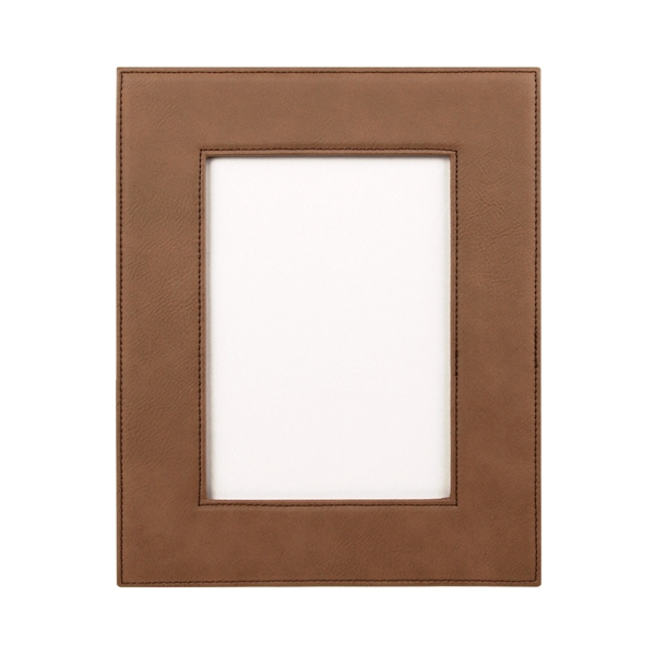 7 3/4" x 9 3/4" x 3/8" dark brown leatherette photo... from ASI 74601 Calico
