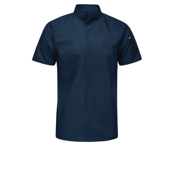Red Kap Shirts - Men's Short Sleeve Two Tone Pro+ Work... from ASI 86018 Scrub Authority / Uniform Stores