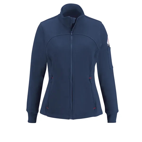 Bulwark - Hooded Sweatshirt - Women's Fleece FR Zip-Up Ja...... from ASI 86018 Scrub Authority
