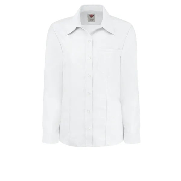 Dickies Shirts - Women's Long-Sleeve Stretch Oxford... from ASI 86018 Scrub Authority