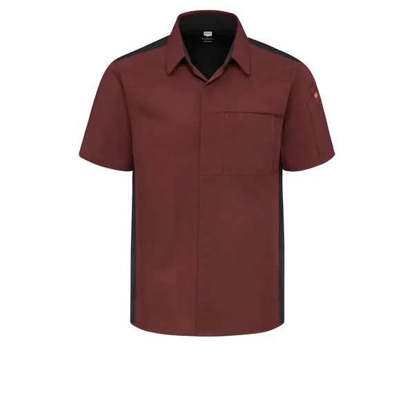 Red Kap Culinary - Men's Airflow Cook Shirt with OilBlok... from ASI 86018 Scrub Authority