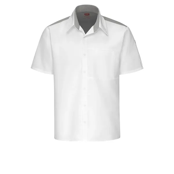 Red Kap Culinary - Men's Airflow Cook Shirt with OilBlok... from ASI 86018 Scrub Authority