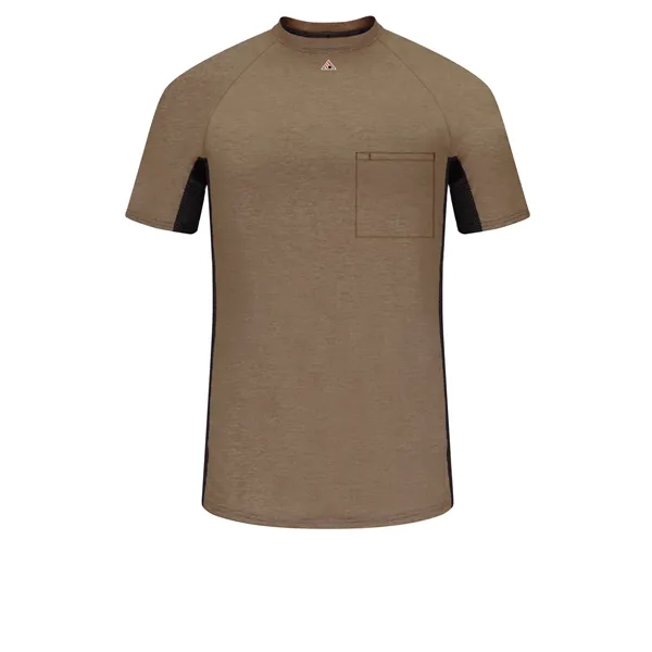 Bulwark Shirts - Men's 5.5 Oz Short Sleeve Baselayer W/Me...... from ASI 86018 Scrub Authority