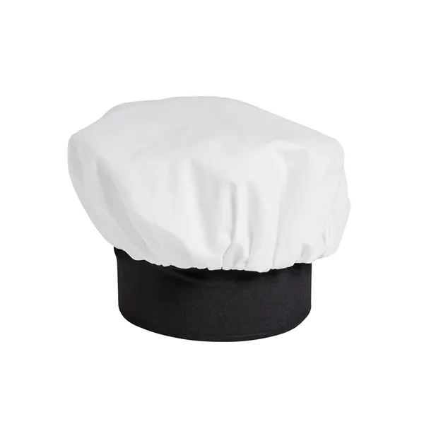 Uncommon Threads Unisex Poplin Chef Hat - White... from ASI 86018 Scrub Authority / Uniform Stores