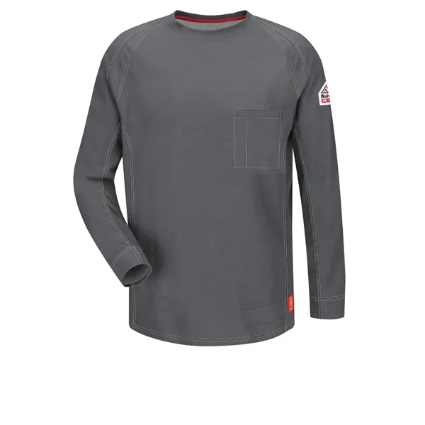 Bulwark - iQ Series Shirt - Men's Long Sleeve T-Shirt... from ASI 86018 Scrub Authority / Uniform Stores