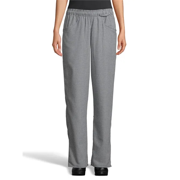 Uncommon Threads Womens Chef Pant - Black... from ASI 86018 Scrub Authority / Uniform Stores