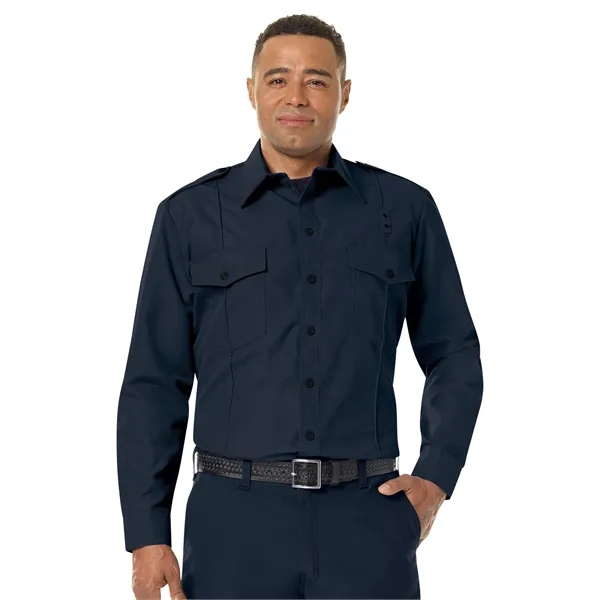 Workrite Shirts - Men's Classic Long Sleeve Fire Chief... from ASI 86018 Scrub Authority