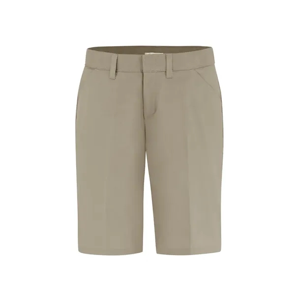 Dickies Bottoms - Women's 9" Flat Front Shorts... from ASI 86018 Scrub Authority / Uniform Stores
