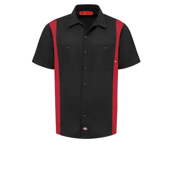 Dickies Men's Industrial Color Block Short-Sleeve Shirt... from ASI 86018 Scrub Authority