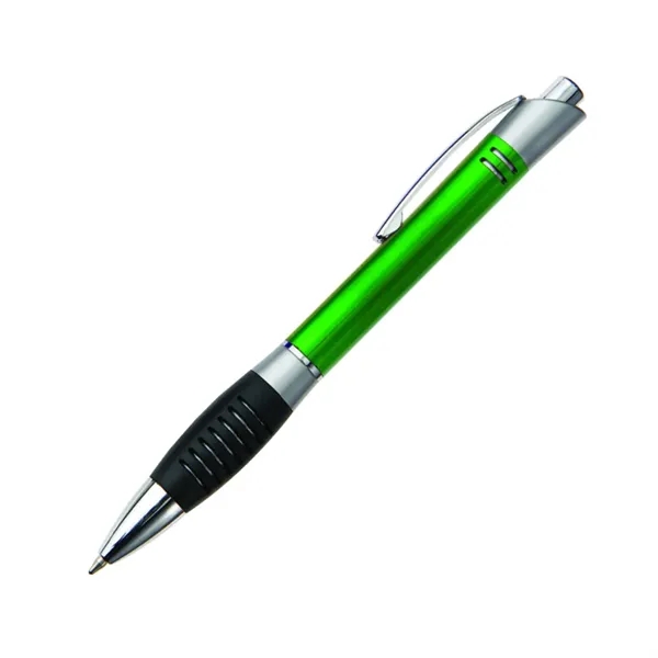 Plastic click - action ballpoint pen with chrome trim and real... from ASI 84592 St Regis Group