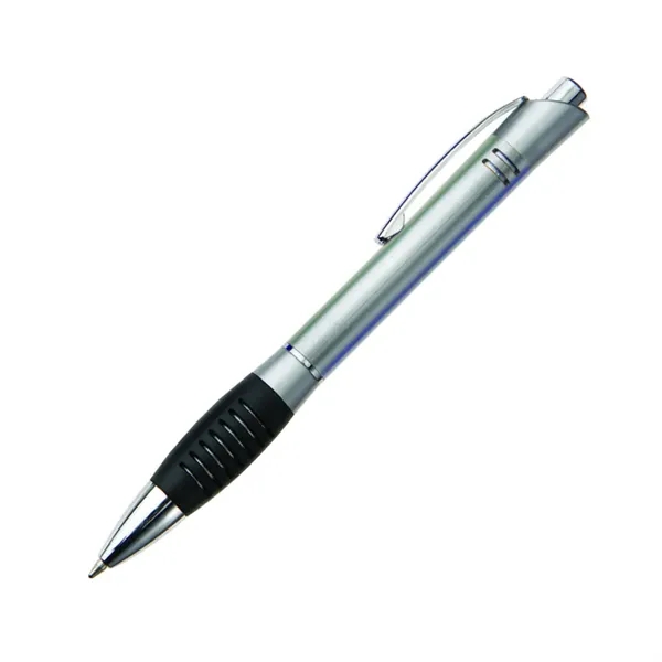 Plastic click - action ballpoint pen with chrome trim and real... from ASI 84592 St Regis Group