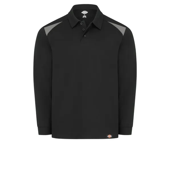 Dickies Shirts - Men's Team Performance Long-Sleeve Polo... from ASI 86018 Scrub Authority / Uniform Stores
