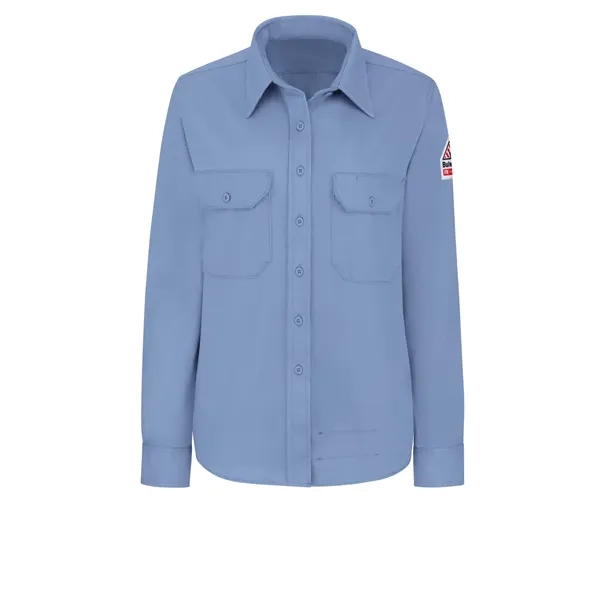 Bulwark - Dress Uniform Shirt - Women's Long Sleeve Khaki... from ASI 86018 Scrub Authority