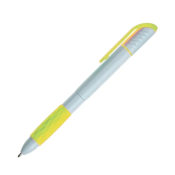 Recycled plastic ballpoint pen and highlighter combo.... from ASI 84592 St Regis Group