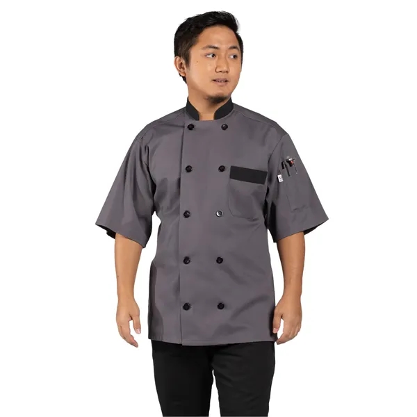 Uncommon Threads Unisex Bristol Chef Coat... from ASI 86018 Scrub Authority / Uniform Stores