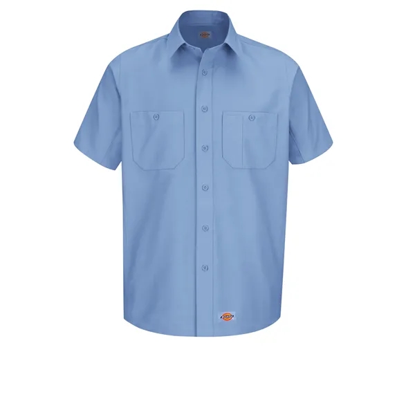 Dickies Shirts - Men's Canvas Short-Sleeve Work... from ASI 86018 Scrub Authority / Uniform Stores