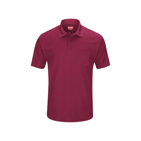 Red Kap Shirts - Men's Short Sleeve Performance Knit Pock...... from ASI 86018 Scrub Authority / Uniform Stores